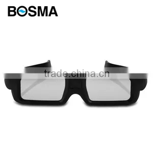 Active Shutter 3D Glasses Support Infared and Blueth Signal for /sony/ChangHong/ Samsung// LG/ PANASONIC 3D TVS thumbnail-1