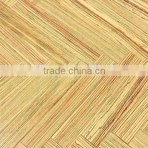Herringbone African Zebrawood Engineered Parquet Flooring thumbnail-1