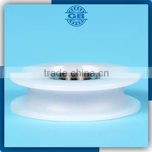 Sliding Window and Door Plastic U Groove Nylon Bearing Pulley thumbnail-2