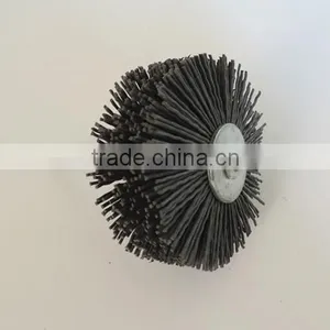 Abrasive Filament Wheel Brush / Circle Polishing Brush/alloy Wheel Brush thumbnail-2