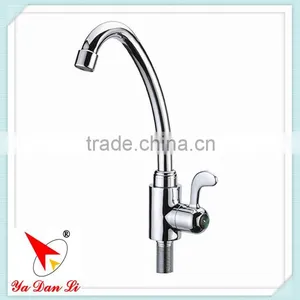 Chrome Finish Single Handle Kitchen Faucet thumbnail-5