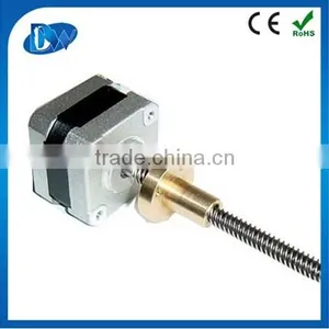 High Torque Nema 17 Hybrid Stepper Motor Leadscrew thumbnail-1