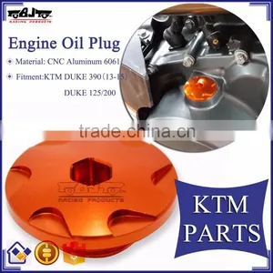 BJ-ECP-KT002 Custom Motorcycle Accessories Aluminum Engine Oil Plug For KTM DUKE 125/200/390 thumbnail-1