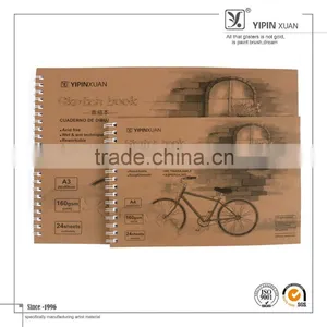 Best Quality Spiral Paper Cover Sketch Book thumbnail-1