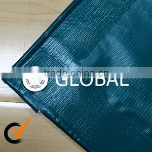 Green PVC Coated Tarpaulin for Truck Cover thumbnail-4