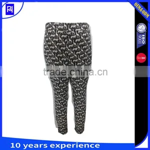 Casual Silk Printed Trousers thumbnail-2