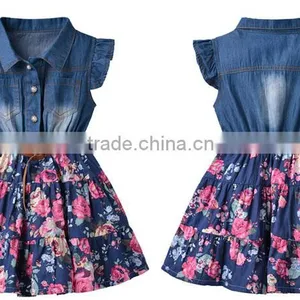 2015 Denim Fashion Kids Denim Dress (KS140110) thumbnail-1