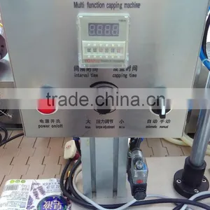 Durable Electric Driven Type and Penumatic Type Plastic Screw Caps Capping Machine thumbnail-6