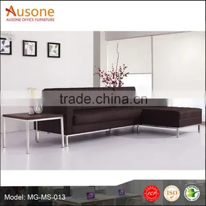 Factory Price PU Leather Latest Design Corner Sofa thumbnail-1