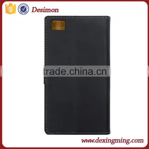 China Manufacturer Wallet Leather Case for Xiaomi Mi3 Back Cover thumbnail-3