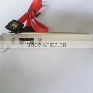 One Port Esata to Sata Baffle Cable thumbnail-1