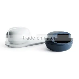 Plastic White Black Seasoning Pot Pepper Salt Containers Rotable Condiment Cans Kitchen Tools thumbnail-5