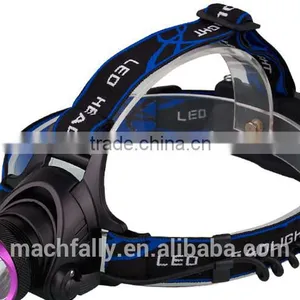 Machfally Wholesale Product 3- Mode 500 Lm XML T6 Led Rechargeable Headlamp 10w Telescopic Zoom Strong Light Headlamp For Camp thumbnail-1