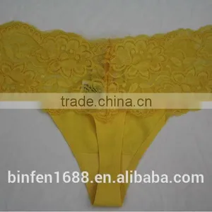 2014 Laser Cut Seamless Sexy Underwear Lace thumbnail-2