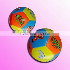 12 Panels PVC Stuffed Juggling Soccer Ball thumbnail-1