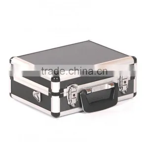Crystal Aluminium Hard Camera Photography Flight Carry Case Storage Box Black thumbnail-4