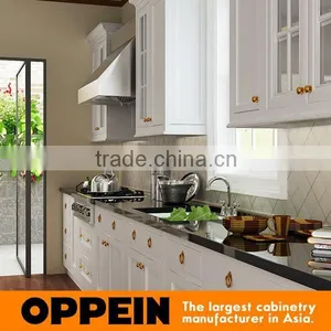 Knock Down Modern White Lacquer Kitchen Cabinets Wholesale thumbnail-4