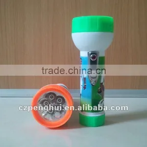 Popular Plastic Led Torch Using 2D Size Batteries Blister Packing thumbnail-1