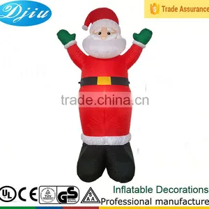 DJ-143R 8ft Indoor Outdoor Led Santa Claus Sofa Inflatable Christmas Decoration thumbnail-1