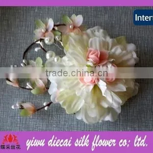 Bulk Wholesale Hair Artificial Simulation Flower thumbnail-1