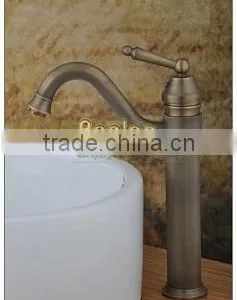 Stylish Antigue Bronze Solid Brass Basin FaucetQH1807B thumbnail-1