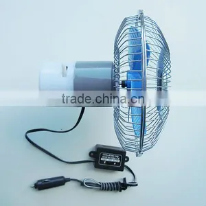 Portable 6" 60 Strips Fupll-seal Electrric Car Fan(WIN-103) thumbnail-2