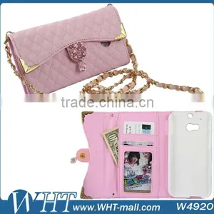 Bling Phone Case For HTC One M8 Case thumbnail-1
