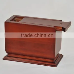 Nantong Millionaire Solid Mahogany Wooden Cremation Urn thumbnail-3