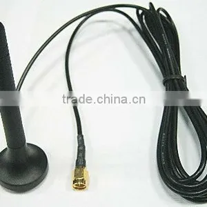 GSM Antenna RG174 Cable With SMA Male Connector thumbnail-1