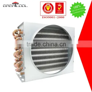 GREATCOOL Refrigeration Water Cooled Condenser/Copper Tube Aluminum Fin Condenser thumbnail-1