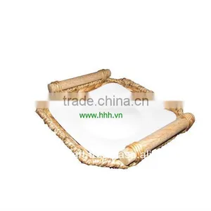 2015 New Product Water Hyacinth Tray for Home Decoration and Furniture thumbnail-1