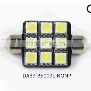 Led Car Light 9pcs 5050smd Non Polarity Led C5w High Lumens 12v Festoon Led Light Bulbs thumbnail-1