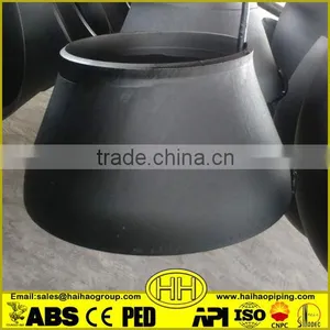 China Manufacture Best Price ASTM A234 WPB Carbon Steel Concentric Reducer Pipe Fittings thumbnail-1