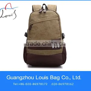Casual Canvas Bag,fashion Korean Canvas Bags,leather Trimmed Canvas Bag thumbnail-1