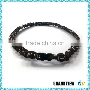 2014 Energy Health Sports Useful New Design Fashionable Titanium Necklaces thumbnail-1