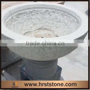 Natural Old Large Flower Pots Stone thumbnail-2
