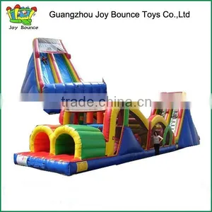 Big Slide Inflatable Obstacle Course New Products for Rental thumbnail-1
