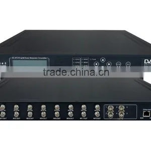 SC-4135 8*Tuner to 4*QAM Transmodulator MUX-Scrambler/8psk Dvb-s2 thumbnail-1