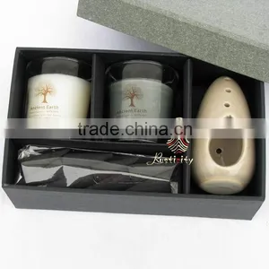 Aroma Candle Essential Oil Reed Diffuser & Incense Stick Gifts Set thumbnail-1