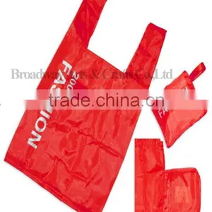 Environmental Cheap Promotional Foldable Polyester Bag thumbnail-6