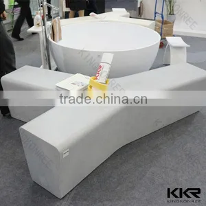 Modern Shopping Mall Marble Stone Benches for Sale thumbnail-2