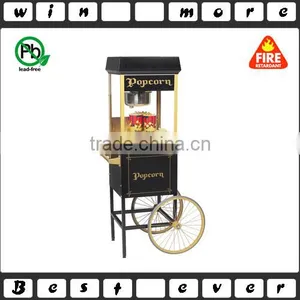 Commercial Popcorn Machine With Wheels,sweet Popcorn Machine With Cart thumbnail-1