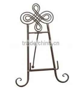 Tall Display Stand, Silver Easel Stand, Display Stands thumbnail-1