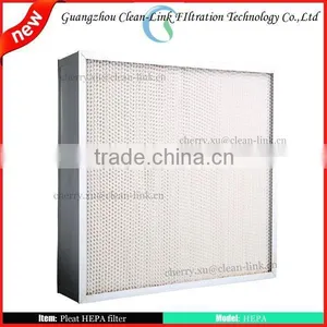 High Efficiency HEPA Filters With Aluminum Frame thumbnail-1