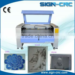 Wood Plastic Rubber Co2 Nonmetal Laser Engraving Cutting Machine thumbnail-1