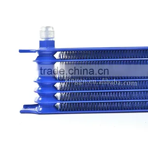 Aluminum Blue 7 Rows Auto Oil Cooler thumbnail-2