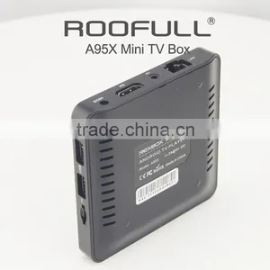 2016 Best Selling S905 Android 5.1 TV BOX Quad Core Smart TV Box A95X NEXBOX With Kodi XBMC Fully Loaded Ott tv Box thumbnail-3