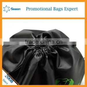 2016 New Design Polyester Drawstring Bag Cord Wholesale Drawstring Backpack thumbnail-4