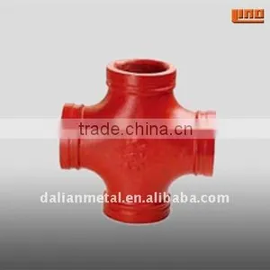 Ductile Iron Grooved Pipe Fittings With UL and FM Certificates thumbnail-1