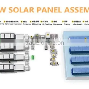 40MW PV Solar Cell Module Panel Automatic Framing Assembly Line Production Line thumbnail-2